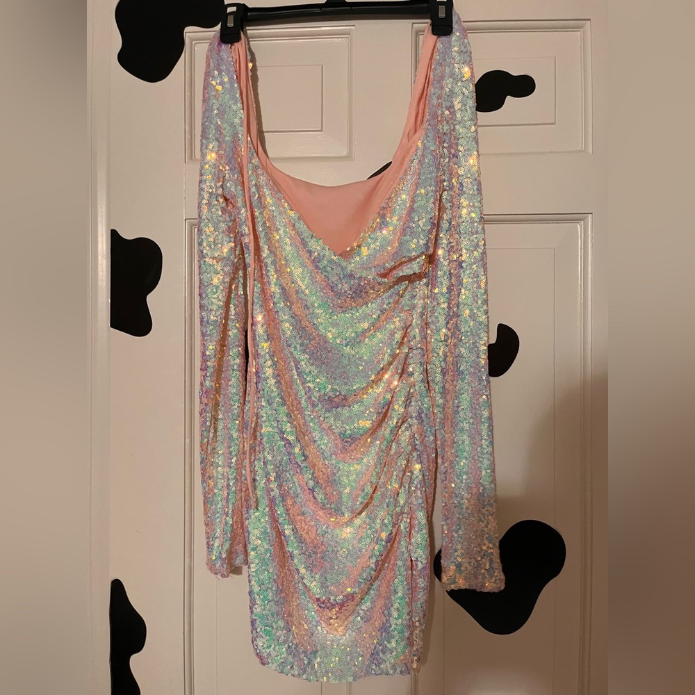 Lucy in the sky hoco dress